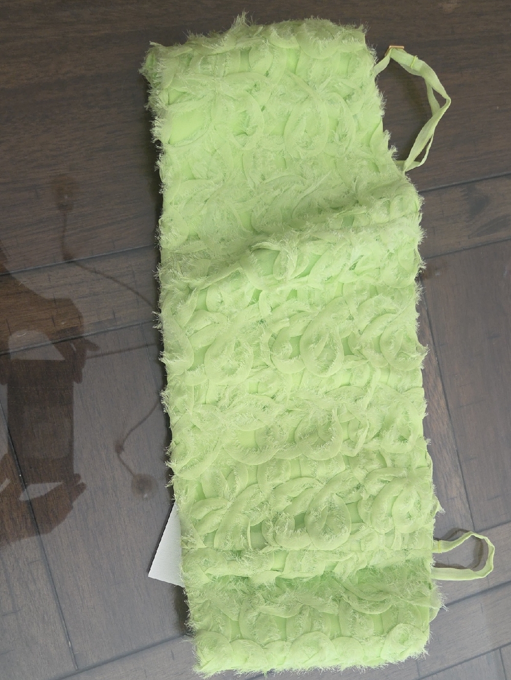 Aje Lime Green Textured Dress - Picture 3 of 6